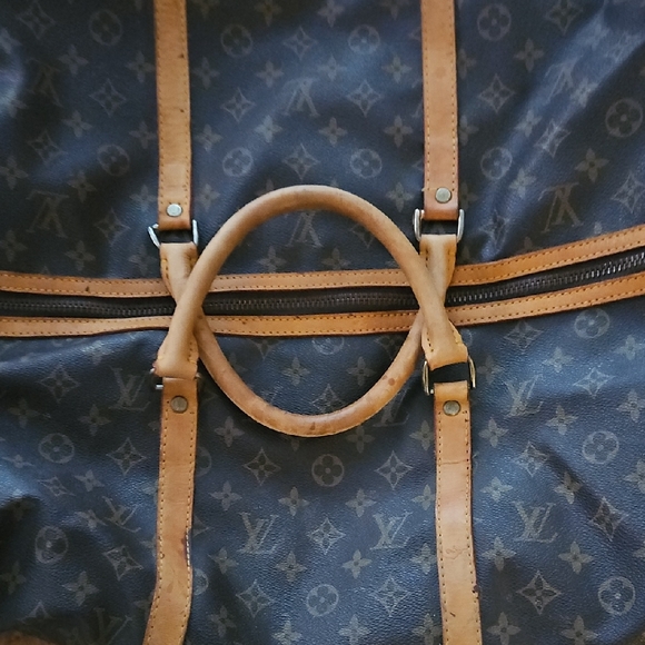 Louis Vuitton Black and Tan Travel Bag - Picture 8 of 8